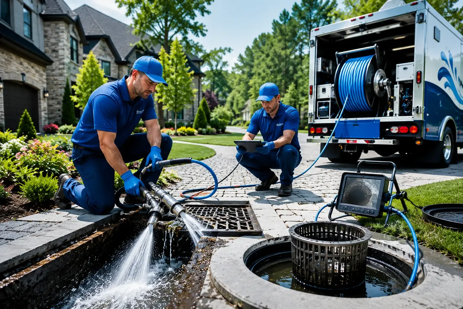 Local outdoor drain cleaning professionals in Fowler, MI